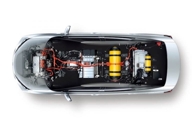 Toyota Mirai fuel cell engine