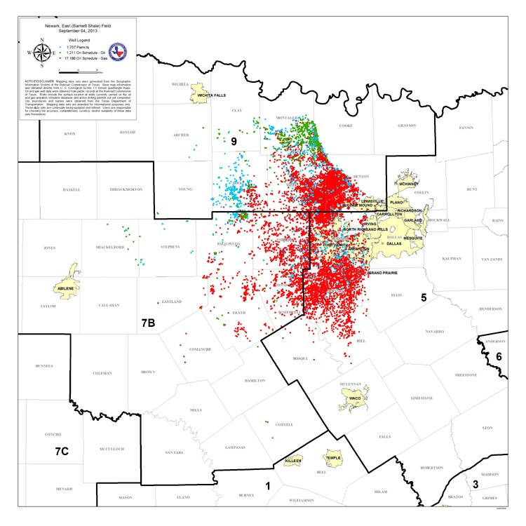 county production map