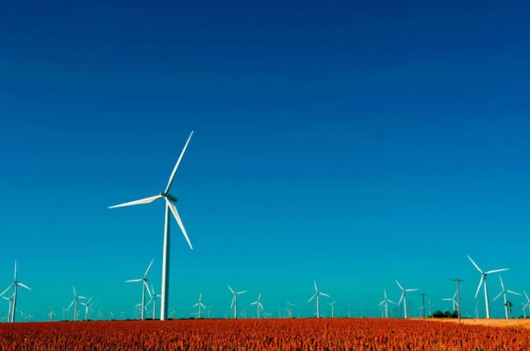 wind turbines