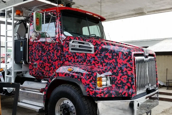 painted truck